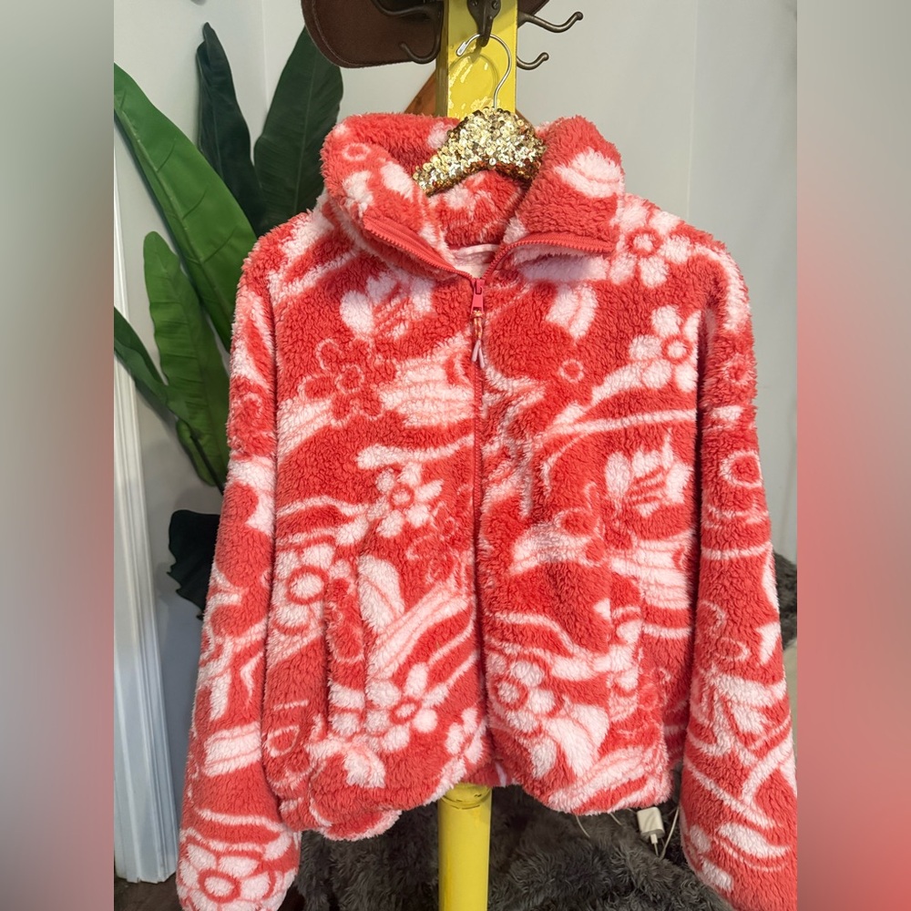 Cozy American Eagle Sherpa jacket